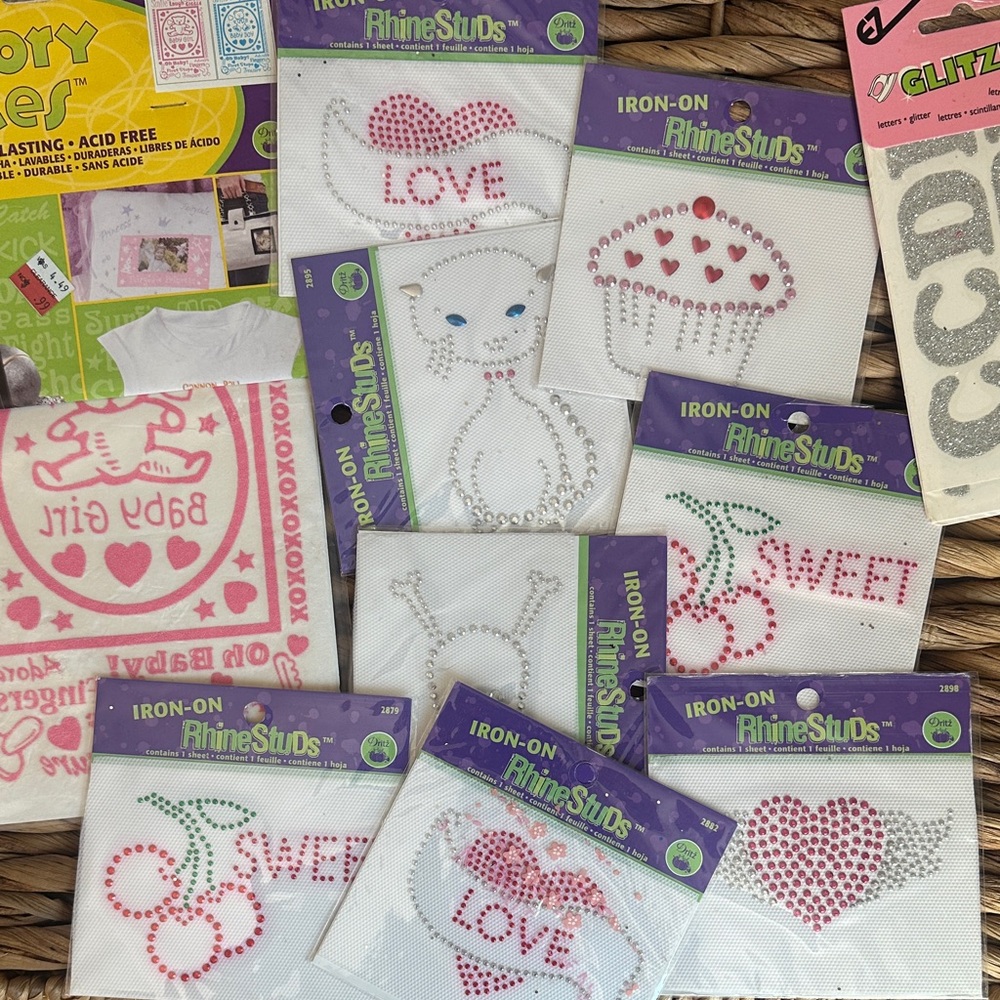 Iron-On Rhinestud Designs